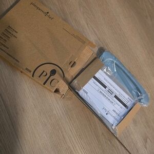 The Pampered Chef Blue Bench Scraper Cooking Utensil Set